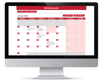 Wahlkalender